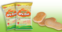 Bánh gạo mặn vị tôm nướng 75g