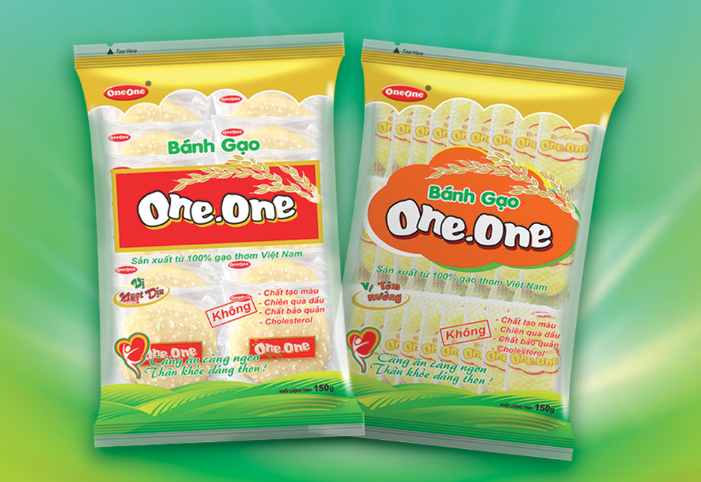 Bánh gạo One.One: Cám ơn bạn đã sử dụng sản phẩm nông nghiệp Việt Nam